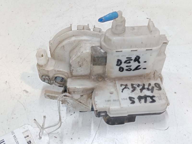 Recambio de cerradura puerta delantera derecha para volkswagen polo iii (6n1) 50 1.0 referencia OEM IAM   