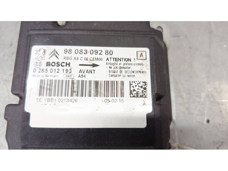 CENTRALITA AIRBAG 9808309280 