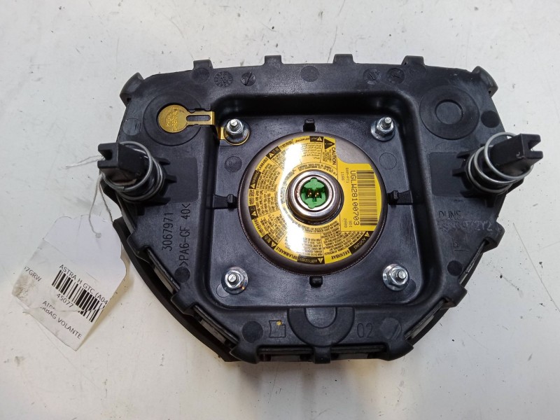 Recambio de airbag volante para opel astra h gtc (a04) 1.4 (l08) referencia OEM IAM 93862633  