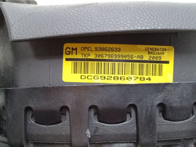 Recambio de airbag volante para opel astra h gtc (a04) 1.4 (l08) referencia OEM IAM 93862633  