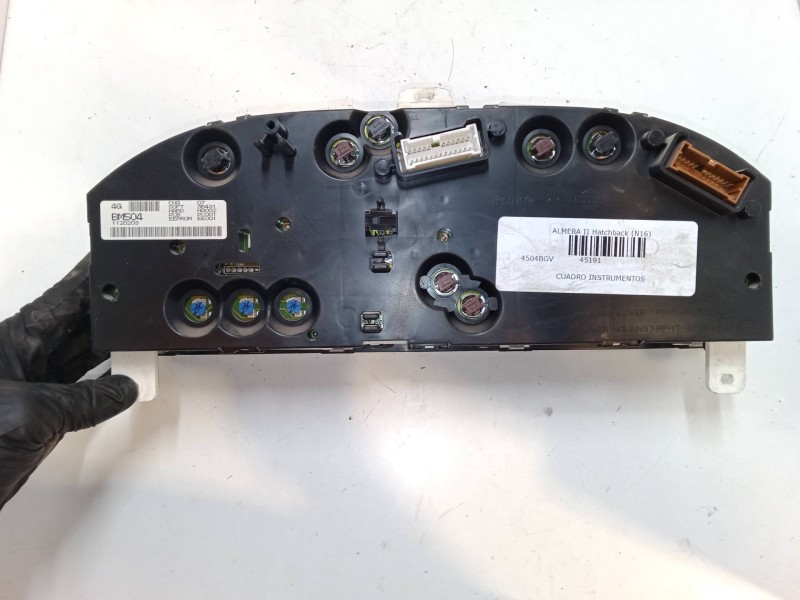 Recambio de cuadro instrumentos para nissan almera ii hatchback (n16) 1.5 referencia OEM IAM BM504  