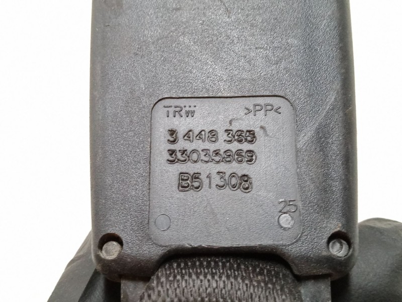 Recambio de anclaje cinturon trasero derecho para bmw x3 (e83) 2.0 sd referencia OEM IAM 33035869  