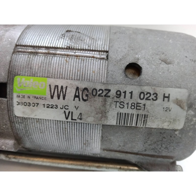 Recambio de motor arranque para seat leon (1p1) 1.9 tdi referencia OEM IAM   