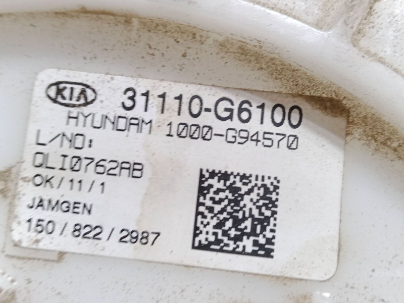 Recambio de aforador para kia picanto iii (ja) 1.0 referencia OEM IAM 31110G6100  1000G94570