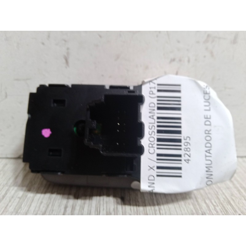 Recambio de conmutador de luces para opel crossland x / crossland (p17, p2qo) 1.2 (75) referencia OEM IAM   