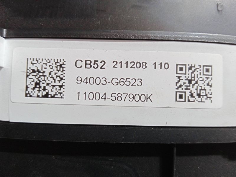 Recambio de cuadro instrumentos para kia picanto iii (ja) 1.0 referencia OEM IAM 94003G6523  11004587900k