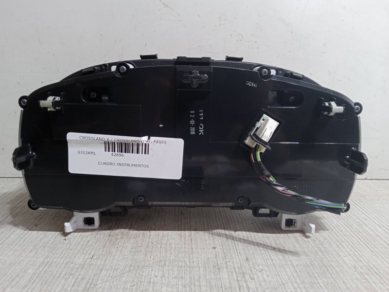 Recambio de cuadro instrumentos para opel crossland x / crossland (p17, p2qo) 1.2 (75) referencia OEM IAM 982820558000  