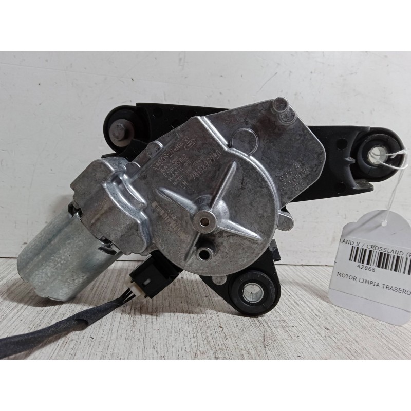 Recambio de motor limpia trasero para opel crossland x / crossland (p17, p2qo) 1.2 (75) referencia OEM IAM 9819899980  