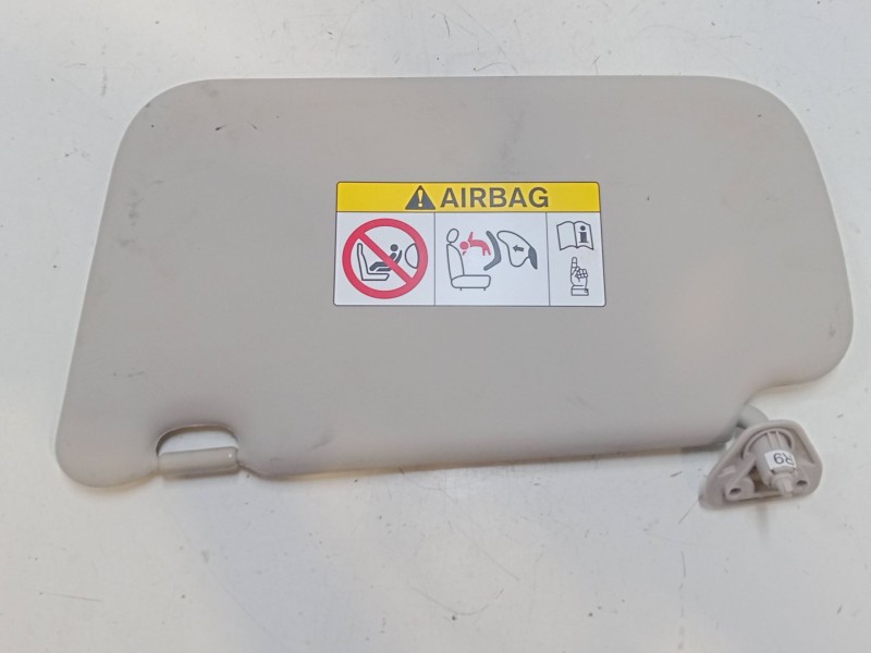 Recambio de parasol derecho para nissan leaf (ze0) electric referencia OEM IAM   