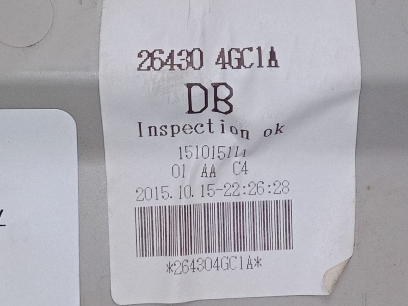 Recambio de luz interior delantera para nissan leaf (ze0) electric referencia OEM IAM   