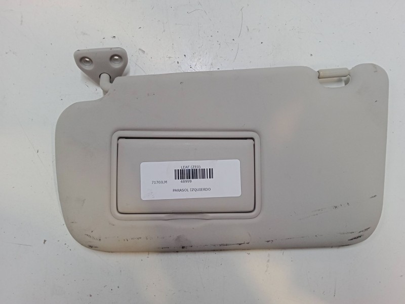 Recambio de parasol izquierdo para nissan leaf (ze0) electric referencia OEM IAM   