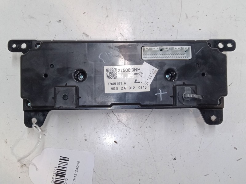 Recambio de mando climatizador para nissan leaf (ze0) electric referencia OEM IAM 275003NH0C  