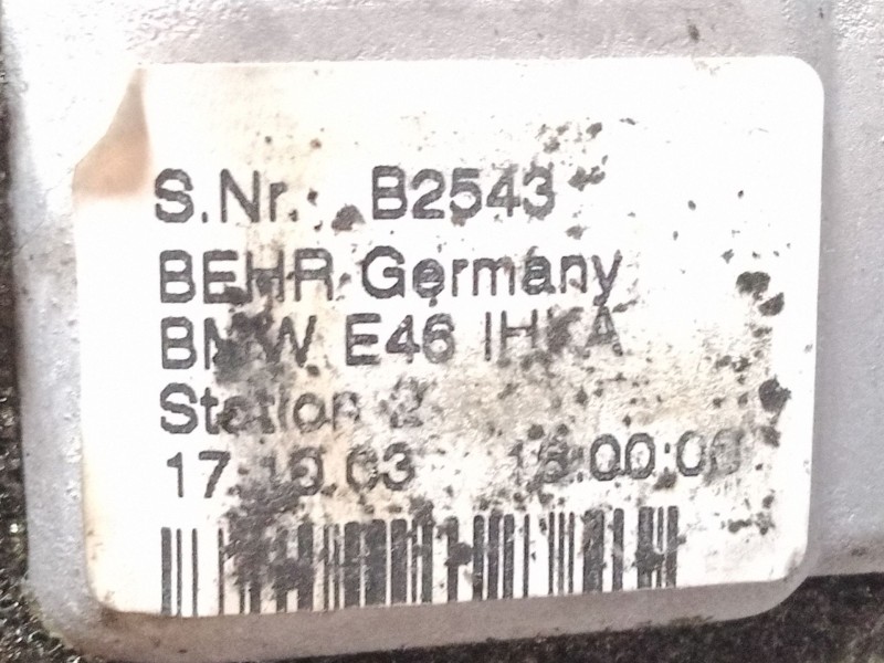 Recambio de radiador calefaccion para bmw 3 compact (e46) 320 td referencia OEM IAM   