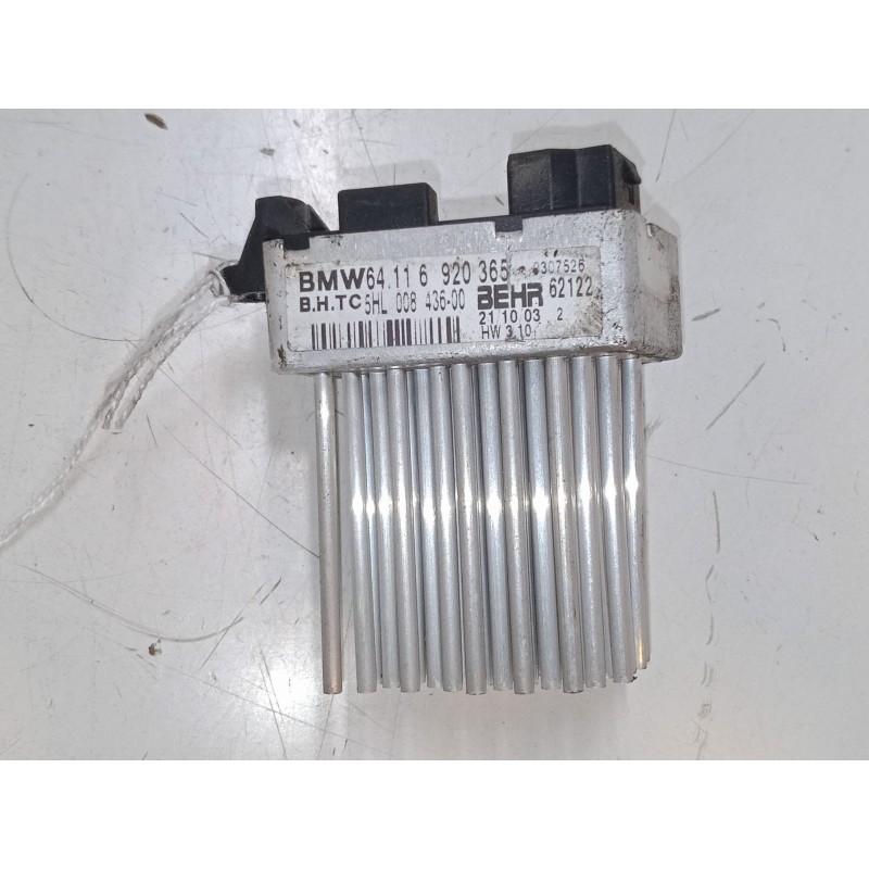 Recambio de resistencia calefaccion para bmw 3 compact (e46) 320 td referencia OEM IAM 64116920365  