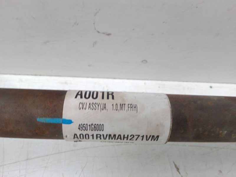 Recambio de transmision delantera izquierda para kia picanto iii (ja) 1.0 referencia OEM IAM 49501G6000  