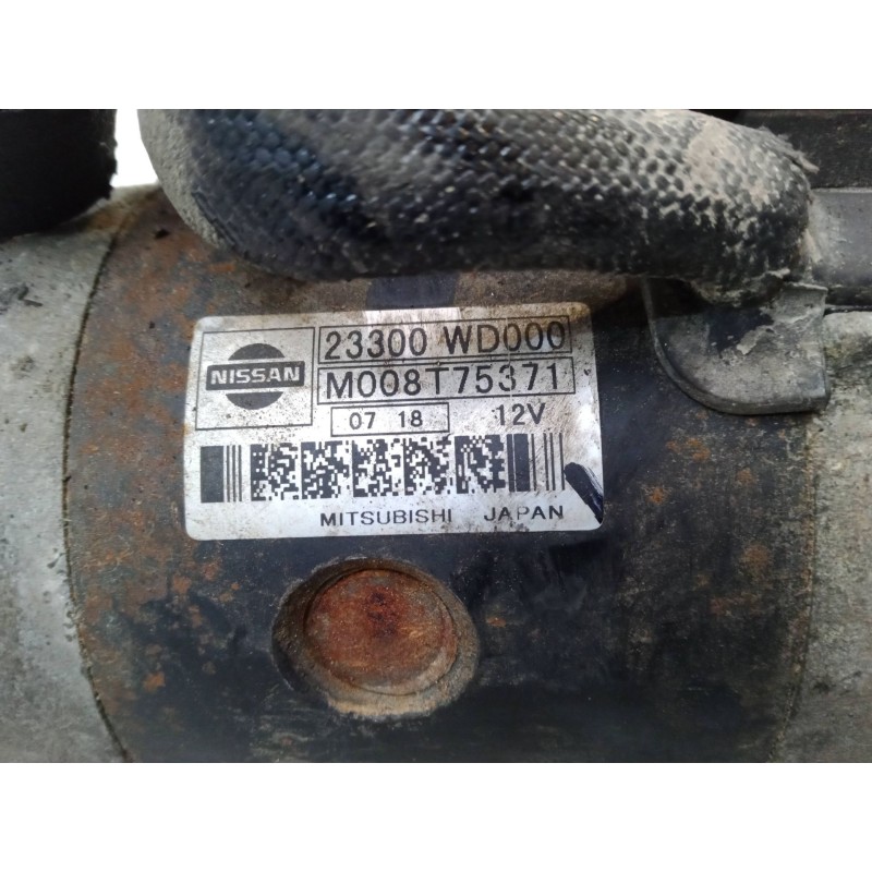 Recambio de motor arranque para nissan almera ii hatchback (n16) 2.2 di referencia OEM IAM 23300WD000  M008T75371