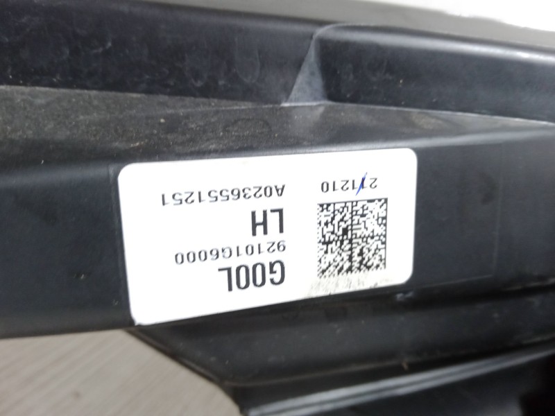 Recambio de faro izquierdo para kia picanto iii (ja) 1.0 referencia OEM IAM 92101G6000  