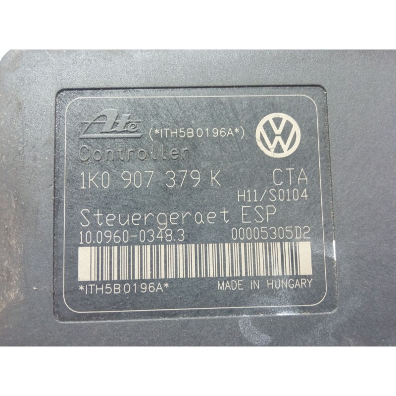 Recambio de abs para volkswagen touran (1t1, 1t2) 1.9 tdi referencia OEM IAM 1K0614517H 10.0960-0348.3 1K0907379K