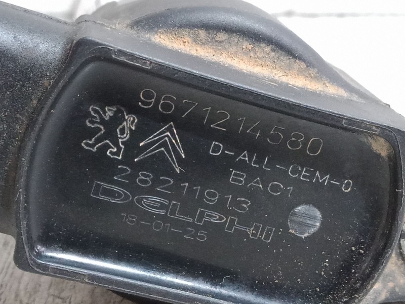 Recambio de bobina encendido para opel crossland x / crossland (p17, p2qo) 1.2 (75) referencia OEM IAM 9671214580  