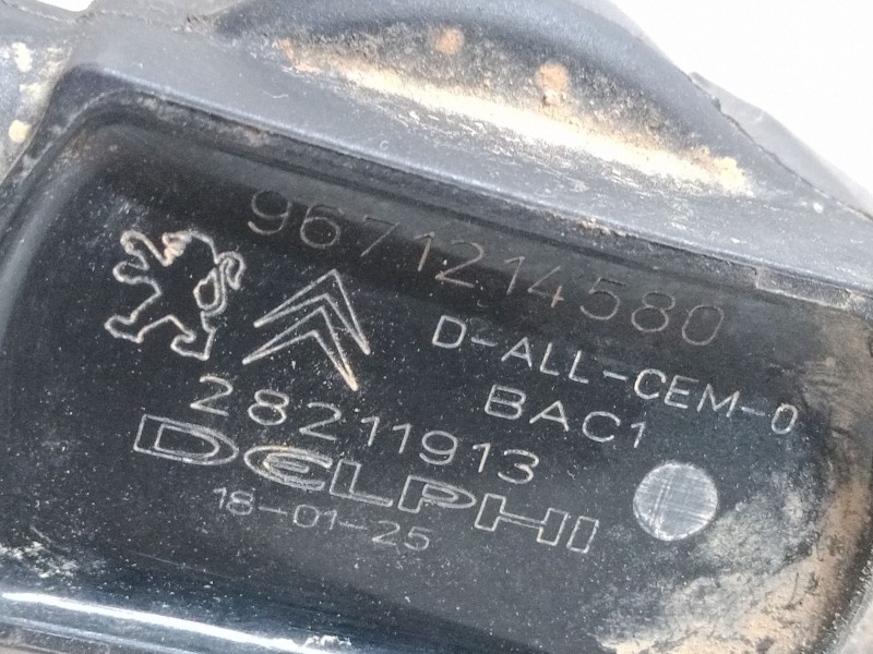 Recambio de bobina encendido para opel crossland x / crossland (p17, p2qo) 1.2 (75) referencia OEM IAM 9671214580  