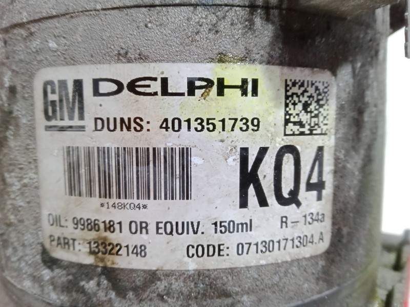 Recambio de compresor a/a para opel zafira / zafira family b (a05) 1.7 cdti (m75) referencia OEM IAM   