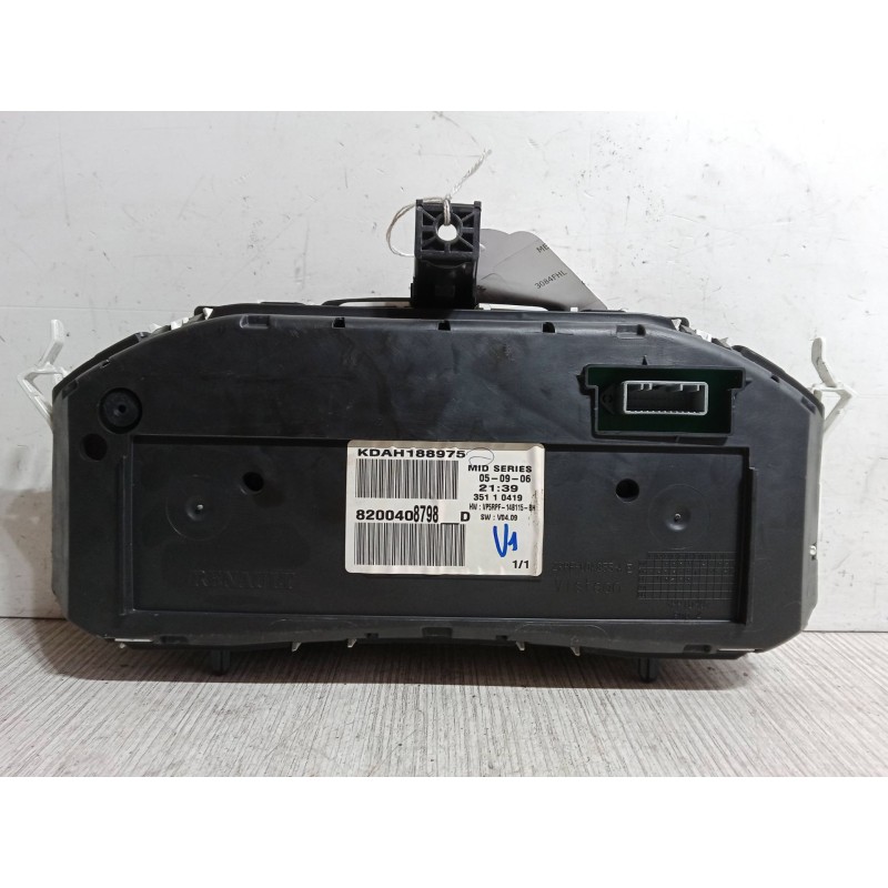 Recambio de cuadro instrumentos para renault megane ii (bm0/1_, cm0/1_) 1.5 dci (bm1e, cm1e) referencia OEM IAM 8200408798D  