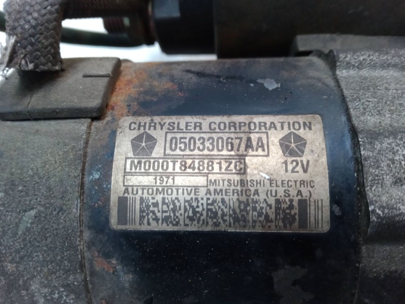 Recambio de motor arranque para chrysler pt cruiser (pt_) 2.0 referencia OEM IAM M000T84881ZC  05033067AA