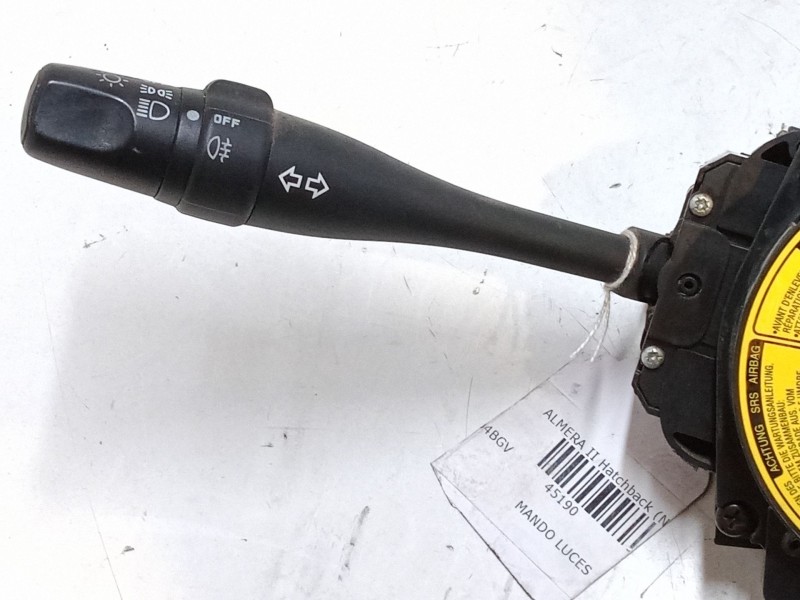 Recambio de mando luces para nissan almera ii hatchback (n16) 1.5 referencia OEM IAM 4  
