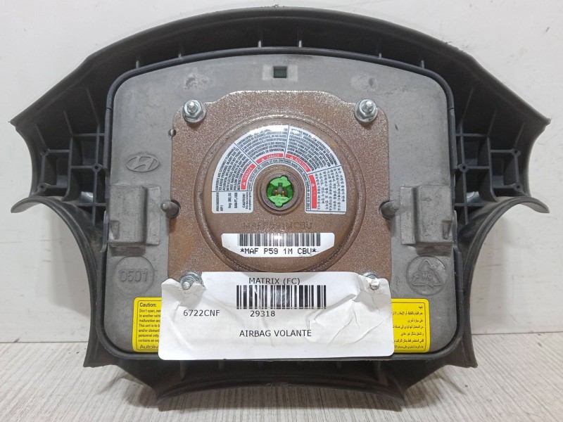 Recambio de airbag volante para hyundai matrix (fc) 1.6 referencia OEM IAM   