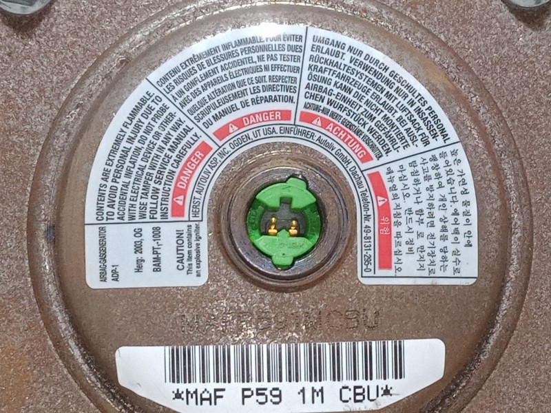 Recambio de airbag volante para hyundai matrix (fc) 1.6 referencia OEM IAM   