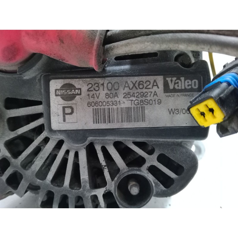 Recambio de alternador para nissan micra iii (k12) 1.4 16v referencia OEM IAM 23100AX62A  TG8S019