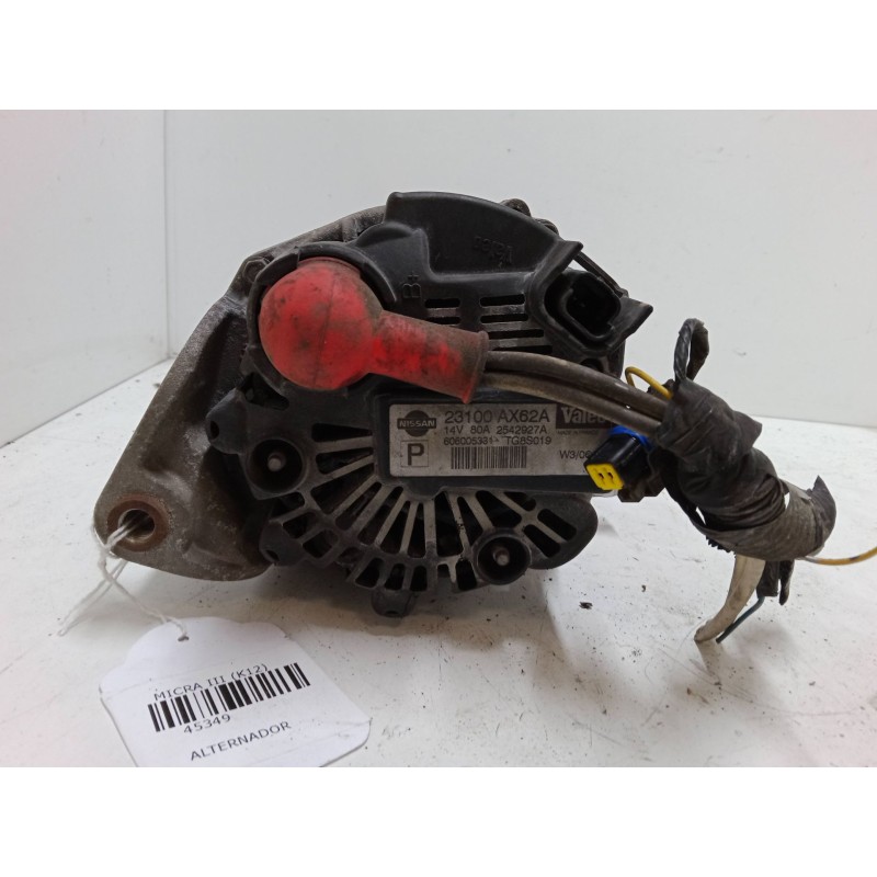 Recambio de alternador para nissan micra iii (k12) 1.4 16v referencia OEM IAM 23100AX62A  TG8S019