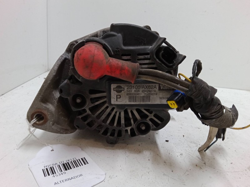 Recambio de alternador para nissan micra iii (k12) 1.4 16v referencia OEM IAM 23100AX62A  TG8S019