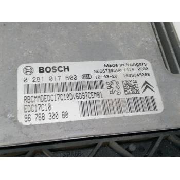 CENTRALITA MOTOR UCE 9676830080 0281017600 