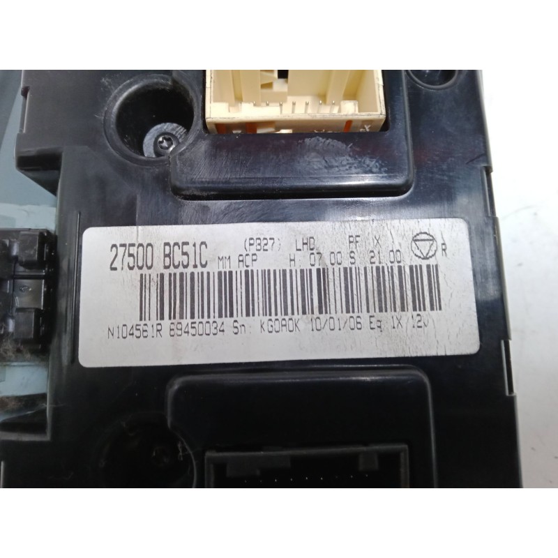 Recambio de mando climatizador para nissan micra iii (k12) 1.4 16v referencia OEM IAM 27500BC51C  