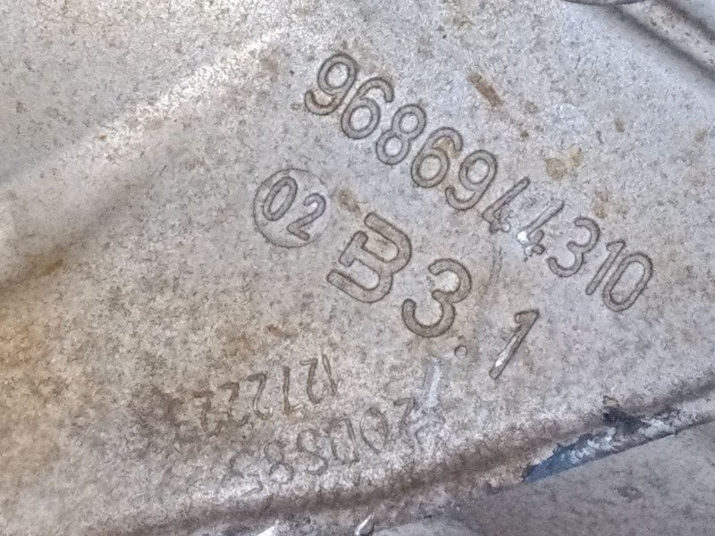 Recambio de caja de cambios manual 5 velocidades para citroën c4 grand picasso i (ua_) 1.6 hdi 110 referencia OEM IAM 9686944310