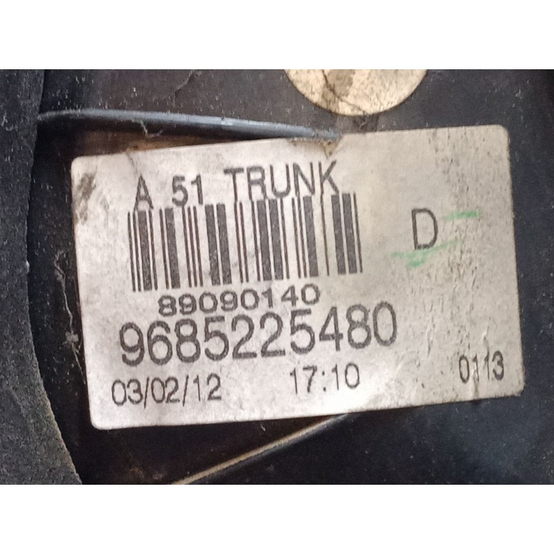 Recambio de piloto trasero porton derecho para citroën c3 ii (sc_) 1.4 referencia OEM IAM 9685225480  