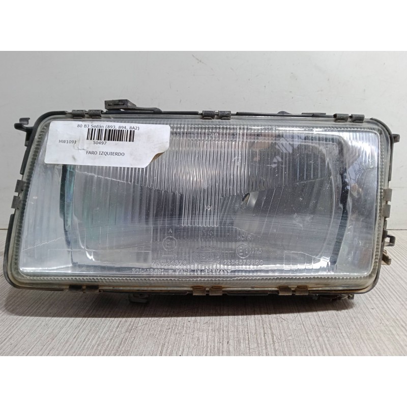 Recambio de faro izquierdo para audi 80 b3 sedán (893, 894, 8a2) 1.6 referencia OEM IAM   