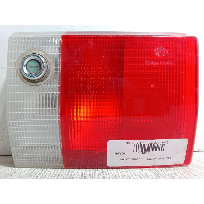 Recambio de piloto trasero porton derecho para audi 80 b3 sedán (893, 894, 8a2) 1.6 referencia OEM IAM   