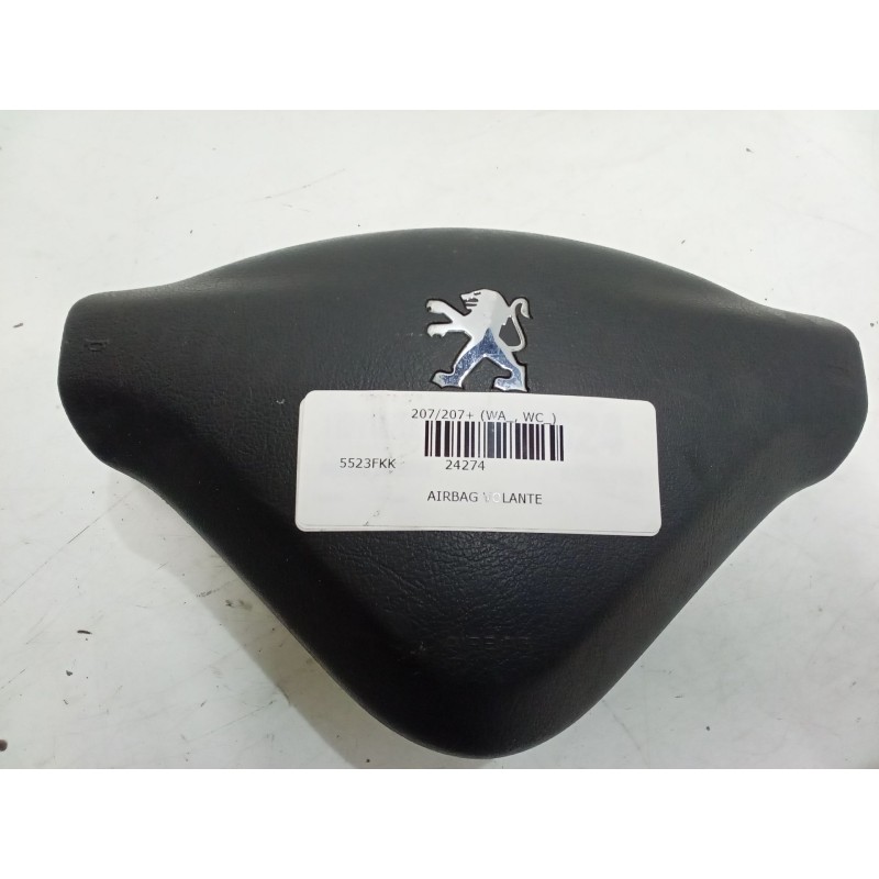 Recambio de airbag volante para peugeot 207/207+ (wa_, wc_) 1.6 hdi referencia OEM IAM 96500674ZD  