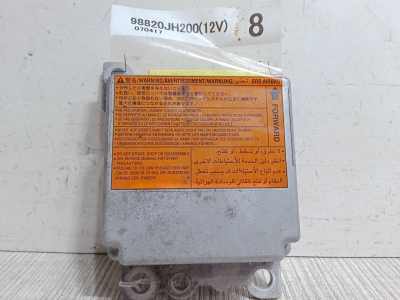 Recambio de centralita airbag para nissan x-trail ii (t31) 2.0 dci 4x4 referencia OEM IAM 98820JH200  