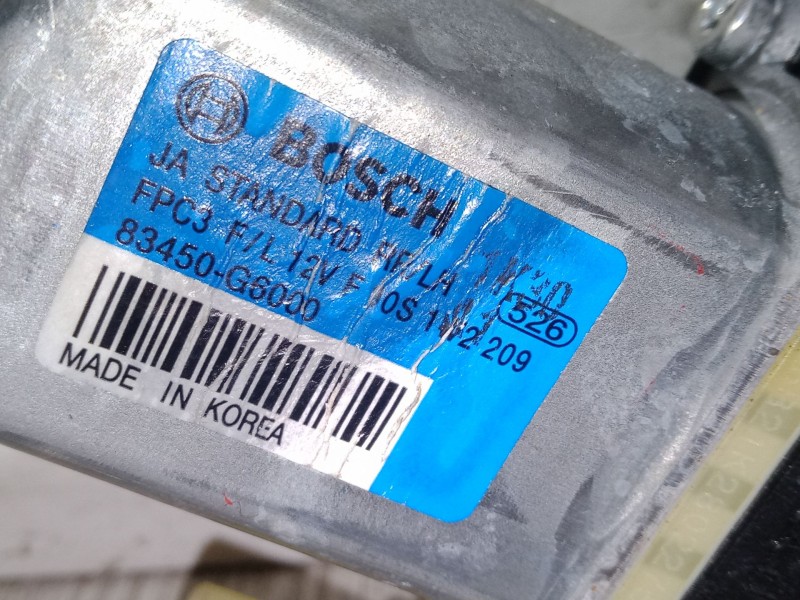 Recambio de elevalunas electrico trasero izquierdo para kia picanto iii (ja) 1.0 referencia OEM IAM 83450G6000  