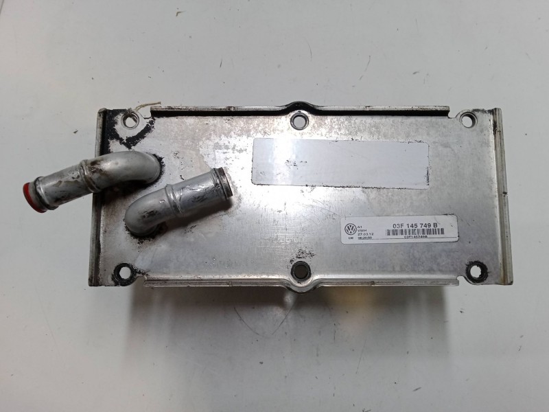 Recambio de enfriador aceite motor para volkswagen polo v (6r1, 6c1) 1.2 tsi referencia OEM IAM 03F145749B  