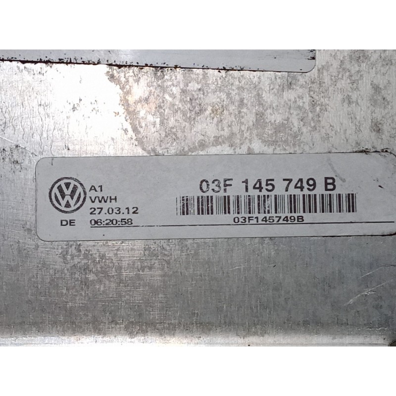 Recambio de enfriador aceite motor para volkswagen polo v (6r1, 6c1) 1.2 tsi referencia OEM IAM 03F145749B  