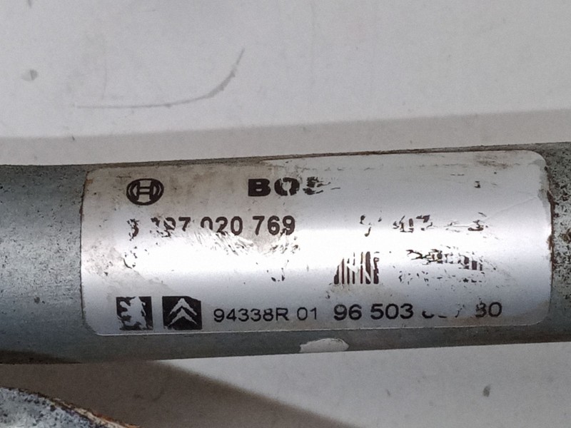 Recambio de motor limpia delantero para peugeot 207/207+ (wa_, wc_) 1.4 16v referencia OEM IAM 9650380780  