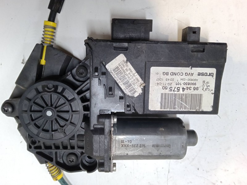 Recambio de elevalunas electrico delantero izquierdo para peugeot 307 (3a/c) 1.6 hdi 110 referencia OEM IAM 9634457580  