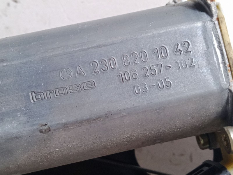 Recambio de elevalunas electrico delantero izquierdo para mercedes-benz vaneo (414) 1.7 cdi (414.700) referencia OEM IAM A230820