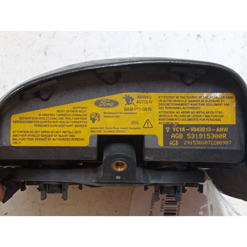 Recambio de airbag volante para ford transit furgoneta (fa_ _) 2.4 di (faa_, fab_, fac_, fad_) referencia OEM IAM YC1AV043B13  5 Recambio de airbag volante para ford transit furgoneta (fa_ _) 2.4 di (faa_, fab_, fac_, fad_) referencia OEM IAM YC1AV043B13  5
