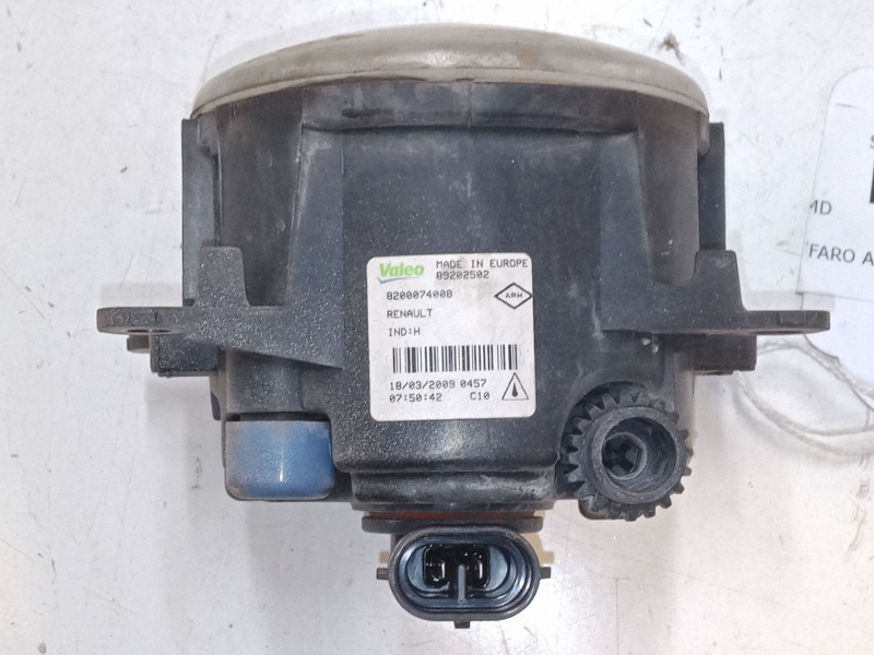 Recambio de faro antiniebla izquierdo para renault scénic ii (jm0/1_) 1.6 16v (jm1r) referencia OEM IAM 8200074008  89202502