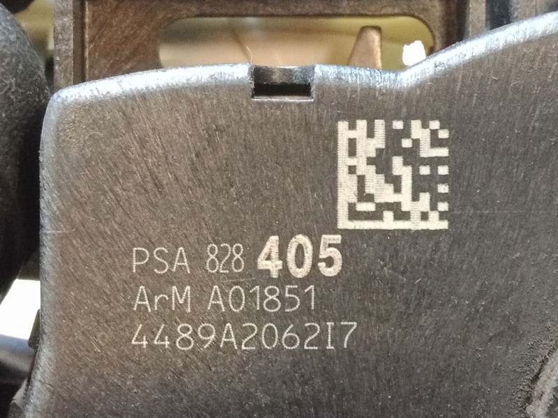 Recambio de cerradura puerta delantera derecha para peugeot partner tepee 1.6 hdi referencia OEM IAM 828405  